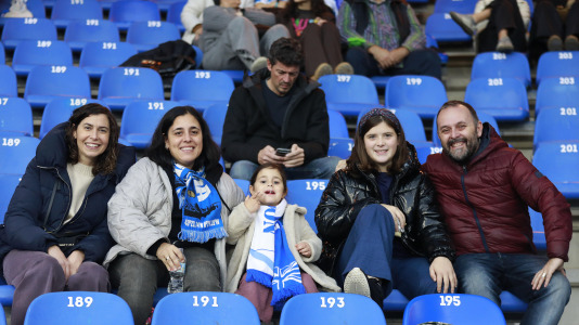 Más de 25.000 personas asistieron a Riazor para el Deportivo-Cultural
