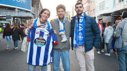 Más de 25.000 aficionados asistieron a Riazor para ver el Deportivo-Cultural