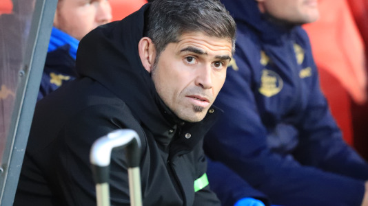 Antonio Hidalgo, durante la Cultural-Dépor