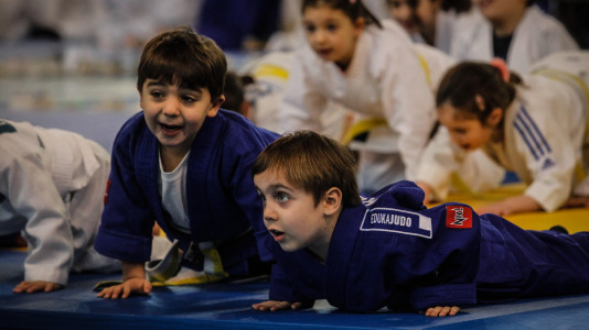 800 escolares se dan cita en el Palacio de los Deportes de Riazor