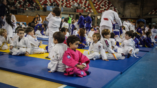 800 escolares se dan cita en el Palacio de los Deportes de Riazor