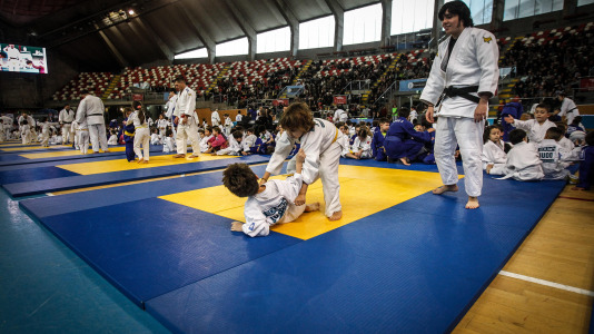 800 escolares se dan cita en el Palacio de los Deportes de Riazor