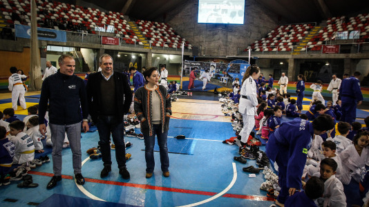 800 escolares se dan cita en el Palacio de los Deportes de Riazor