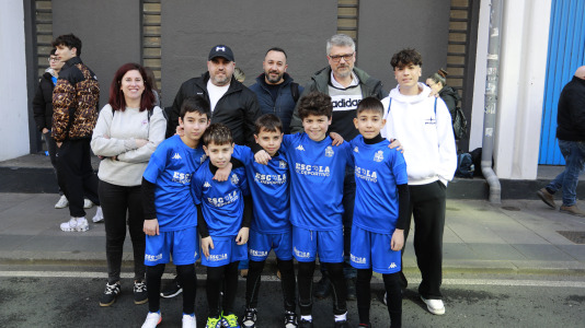 La afición del Dépor, en el partido contra el Eibar