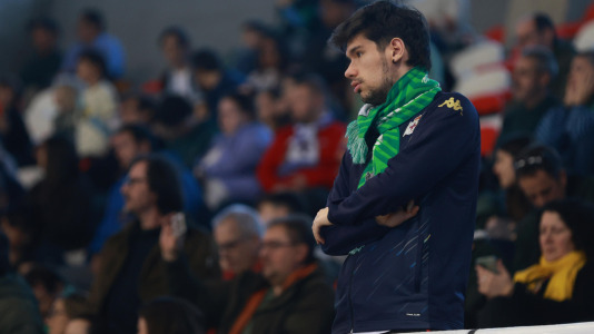 Aficionados del Liceo durante el partido contra el Sant Just