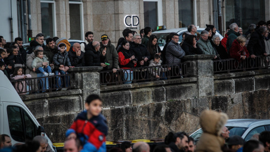 Iván Ares fue el más rápido del novedoso tramo urbano, con el Castillo de San Antón de fondo