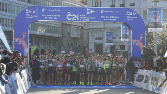 Miles de participantes formaron parte del Medio Maratón y la carrera 5K este domingo en la ciudad herculina