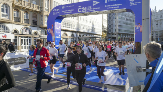 Miles de participantes formaron parte del Medio Maratón y la carrera 5K este domingo en la ciudad herculina