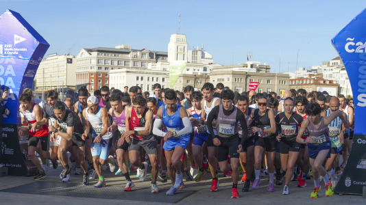 Miles de participantes formaron parte del Medio Maratón y la carrera 5K este domingo en la ciudad herculina