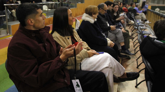 Cerca de 4.000 espectadores se dieron cita para homenajear al Liceo por el título de Copa antes del duelo con el Barcelos