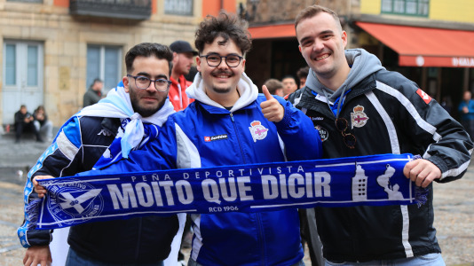 Miles de aficionados disfrutaron de una gran jornada de fútbol, tanto en la previa como en las gradas de El Molinón