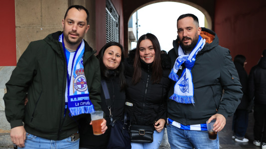 Miles de aficionados disfrutaron de una gran jornada de fútbol, tanto en la previa como en las gradas de El Molinón
