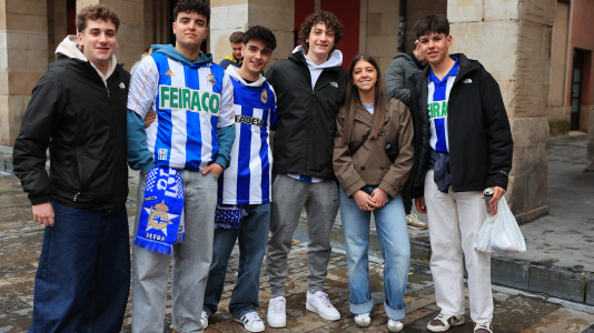 Miles de aficionados disfrutaron de una gran jornada de fútbol, tanto en la previa como en las gradas de El Molinón