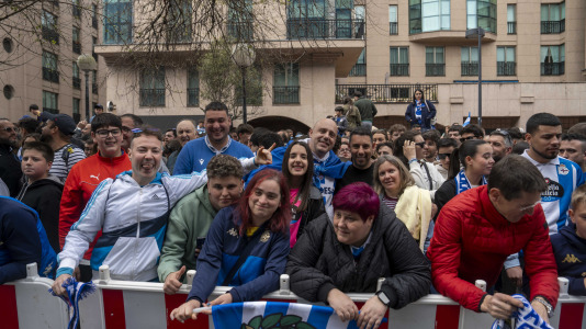 Más de 28.000 seguidores registraron la mayor entrada de la temporada en el estadio herculino