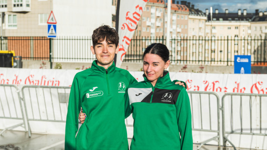 Gran ambiente en una nueva prueba del circuito Coruña Corre