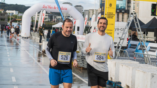 Gran ambiente en una nueva prueba del circuito Coruña Corre