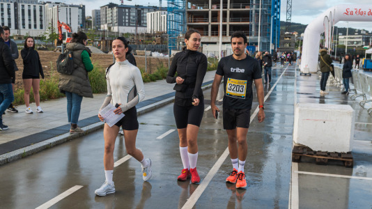 Gran ambiente en una nueva prueba del circuito Coruña Corre
