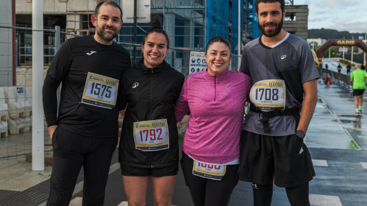 Gran ambiente en una nueva prueba del circuito Coruña Corre