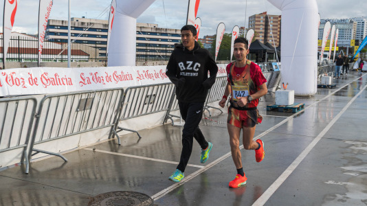 Gran ambiente en una nueva prueba del circuito Coruña Corre