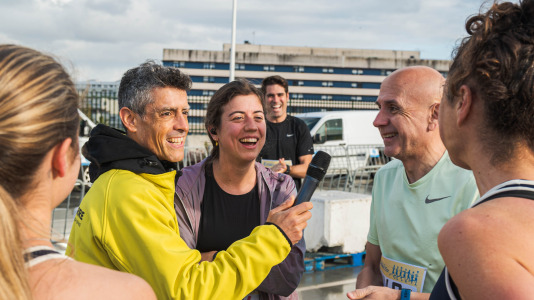 Gran ambiente en una nueva prueba del circuito Coruña Corre