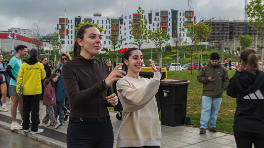 Gran ambiente en una nueva prueba del circuito Coruña Corre