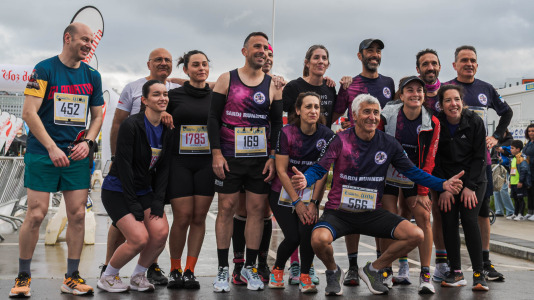 Gran ambiente en una nueva prueba del circuito Coruña Corre