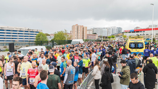 Gran ambiente en una nueva prueba del circuito Coruña Corre