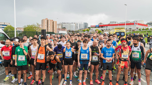 Gran ambiente en una nueva prueba del circuito Coruña Corre