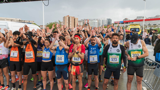 Gran ambiente en una nueva prueba del circuito Coruña Corre