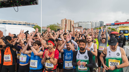 Gran ambiente en una nueva prueba del circuito Coruña Corre