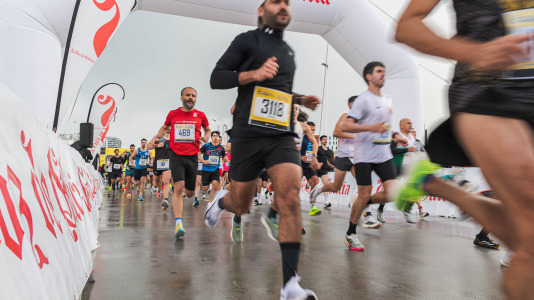 Gran ambiente en una nueva prueba del circuito Coruña Corre