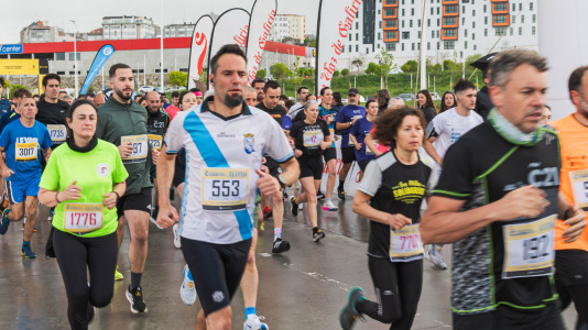 Gran ambiente en una nueva prueba del circuito Coruña Corre