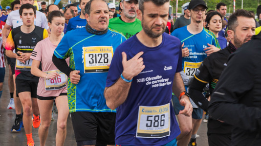 Gran ambiente en una nueva prueba del circuito Coruña Corre