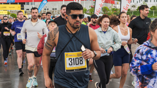 Gran ambiente en una nueva prueba del circuito Coruña Corre
