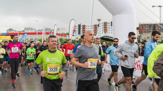 Gran ambiente en una nueva prueba del circuito Coruña Corre