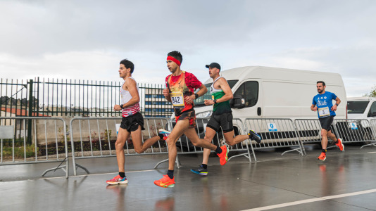 Gran ambiente en una nueva prueba del circuito Coruña Corre