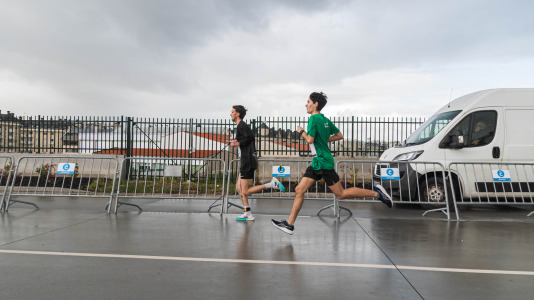 Gran ambiente en una nueva prueba del circuito Coruña Corre