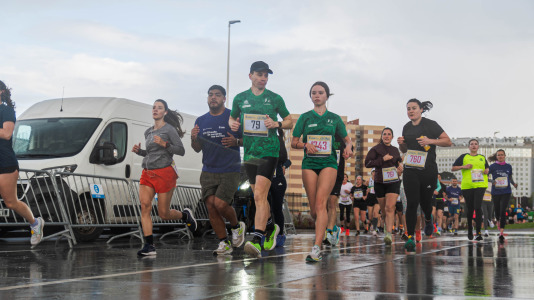 Gran ambiente en una nueva prueba del circuito Coruña Corre