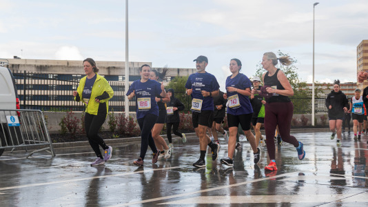 Gran ambiente en una nueva prueba del circuito Coruña Corre