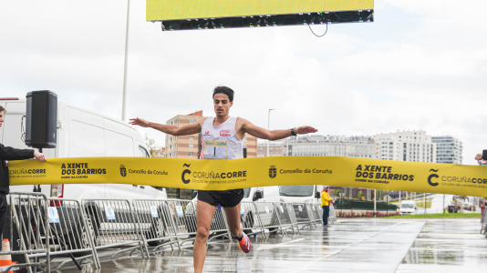 Gran ambiente en una nueva prueba del circuito Coruña Corre