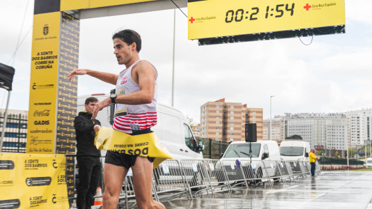 Gran ambiente en una nueva prueba del circuito Coruña Corre
