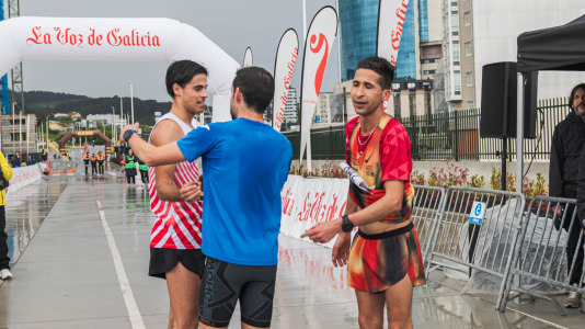 Gran ambiente en una nueva prueba del circuito Coruña Corre
