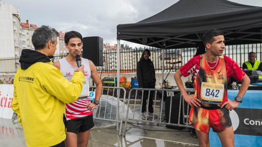 Gran ambiente en una nueva prueba del circuito Coruña Corre