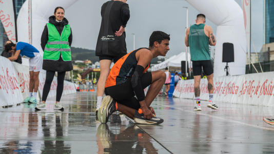 Gran ambiente en una nueva prueba del circuito Coruña Corre