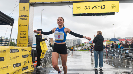 Gran ambiente en una nueva prueba del circuito Coruña Corre