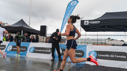 Gran ambiente en una nueva prueba del circuito Coruña Corre