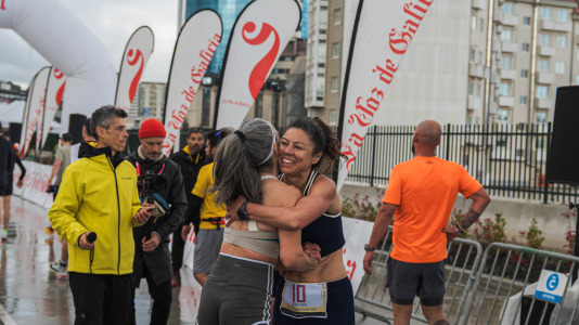 Gran ambiente en una nueva prueba del circuito Coruña Corre