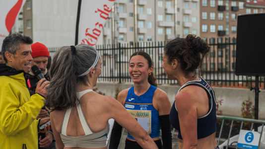 Gran ambiente en una nueva prueba del circuito Coruña Corre