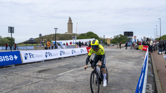La ciudad herculina se movilizó para la gran prueba ciclista