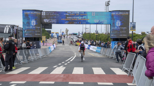 La ciudad herculina se movilizó para la gran prueba ciclista